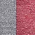 Grey / Red Triblend